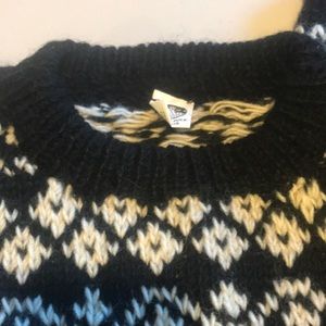 XL handmade wool sweater